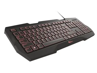 Klawiatura Genesis RX22 podświetlana klawiatura + mysz + podświetlana mata gamingowa + słuchawki
