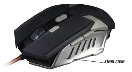 Mysz dla graczy REBELTEC DESTROYER AVAGO 4000 dpi