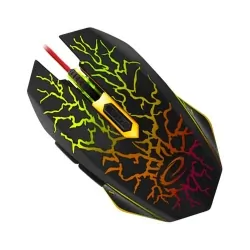 Zestaw gamingowy klawiatura ART SLIM AK-20 podświetlana mysz mata słuchawki pad