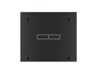 Szafa instalacyjna RACK wisząca 19'' 9U 570x450 drzwi szklane Lanberg  - czarna
