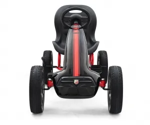 Gokart na pedały Milly Mally Abarth czarny