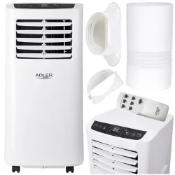 Klimatyzator przenośny 7000 BTU Adler AD 7909 + pilot