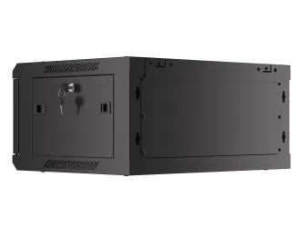 Szafa instalacyjna RACK V2 wisząca 19&#039;&#039; 4U 600x450 drzwi szklane Lanberg  - czarna