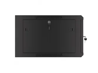 Szafa instalacyjna RACK wisząca 19'' 6U 570x600 drzwi szklane Lanberg  - czarna