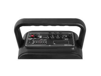Podświetlany głośnik Bluetooth LTC Power Audio ACTIV DISCO PA100 SD USB FM REC MIC + pilot + mikrofon