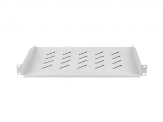 Półka do szafy RACK 19" 450/600/800/1000mm LANBERG 1U 483x315mm do 25kg szara