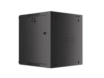 Szafa instalacyjna RACK wisząca 19'' 12U 570x600 drzwi szklane Lanberg  - czarna
