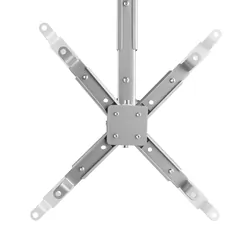 Uchwyt ścienny sufitowy do projektora multimedialnego Cabletech do 20kg - srebrny