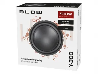 Głośnik niskotonowy uniwersalny BLOW Y-300 4Ohm 