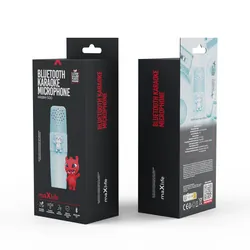 Mikrofon z głośnikiem Bluetooth Animal Maxlife MXBM-500 - niebieski