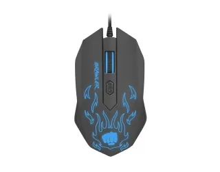 Zestaw FURY klawiatura HELLFIRE + mysz BRAWLER + podświetlana mata + słuchawki