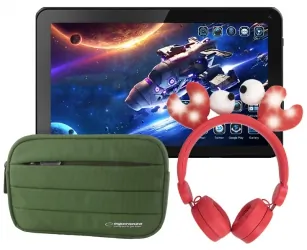 Tablet edukacyjny dla dzieci KIDS + gry + etui + słuchawki