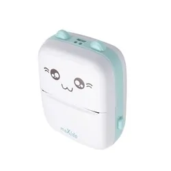 Drukarka termiczna Bluetooth Maxlife MXTP-100 niebieska