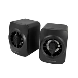 Gamingowe głośniki komputerowe 2.0 Esperanza SAKARA USB LED RAINBOW