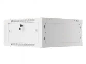 Szafa instalacyjna RACK V2 wisząca 19&#039;&#039; 4U 600x600 drzwi szklane Lanberg  - szara