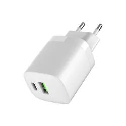 Ładowarka sieciowa ART GaN 30W USB-C PD   USB QC