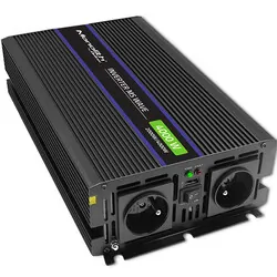 Przetwornica napięcia Qoltec Monolith 4000 MS Wave 12V/230V 2000W/4000W USB
