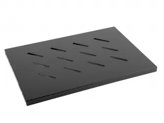 Półka do szafy RACK (WF01 V1) 19" LANBERG 1U 496x280mm do 120kg czarna