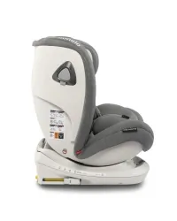 Fotelik samochodowy LIONELO BASTIAAN RWF Stone 0-36 kg ISOFIX Top Tether 360 stopni