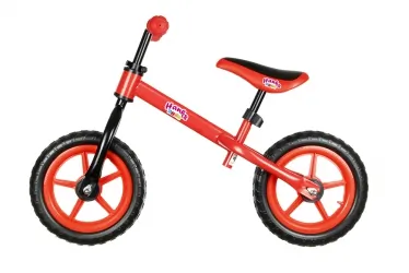 Rower rowerek biegowy Hankskids Easy 12'' koła EVA - czerwony