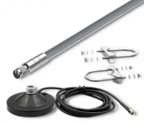 Antena z włókna szklanego LoRa 3 dBi Qoltec 30 cm zewnętrzna IP67