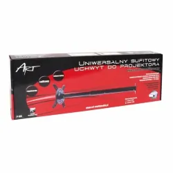 Uchwyt sufitowy podwieszany do projektora multimedialnego 60-102cm 15KG P-105B ART czarny