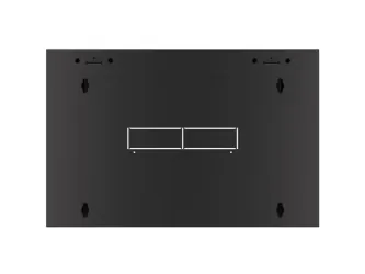 Szafa instalacyjna RACK wisząca 19'' 6U 570x600 drzwi szklane Lanberg  - czarna