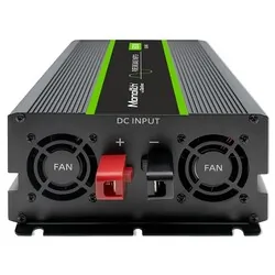 Przetwornica napięcia Qoltec Monolith 24V/230V 3000W/6000W USB LCD CZYSTY SINUS