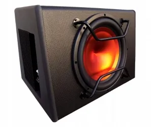 Subwoofer basowy aktywny Peiying 500W skrzyniowy z wzmacniaczem