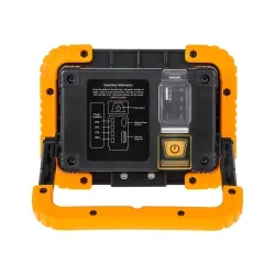 Halogen lampa LED naświetlacz akumulatorowy COB 10W USB 4000K