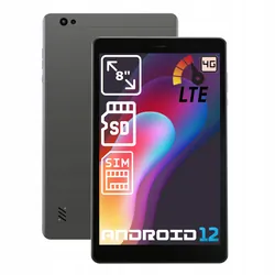Tablet BLOW 8&quot; PlatinumTAB8 V2 4G LTE WiFi GPS Bluetooth Android 12   różowe etui