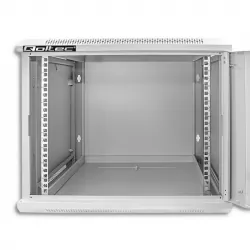 Szafa instalacyjna RACK Qoltec 19&#039;&#039; 9U 600 x 500 x 600 - szara