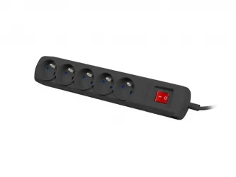 Listwa zasilająca NATEC BERCY 400 1.5m 5X 230V PL czarna
