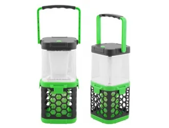 Lampa 2w1 kempingowa owadobójcza LED LTC zielona