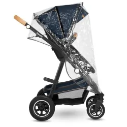 Wózek wielofunkcyjny LIONELO AMBER 2 w 1 spacerówka + gondola + torba + akcesoria - granatowy