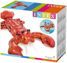 Materac zabawka do pływania dmuchany rak XXL INTEX 213cm x 137cm