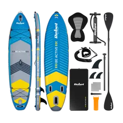 Deska SUP REBEL ACTIVE pompowana zestaw - niebieski