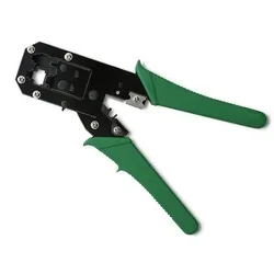 Modułowa zaciskarka do cięcia i zaciskania kabli Qoltec Ethernet 8P 6P 4P