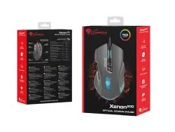 Zestaw klawiatura aluminiowa Genesis RHOD 420 + mysz gamingowa GENESIS XENON 200 + podkładka