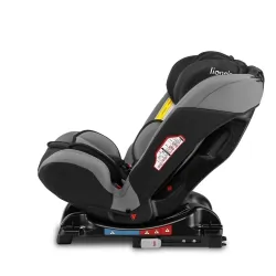 Fotelik samochodowy LIONELO SANDER szary 0-36 kg ISOFIX180°