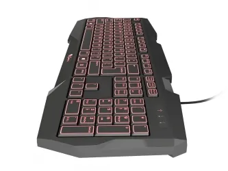 Klawiatura Genesis RX22 podświetlana klawiatura + mysz + mata gamingowa dla graczy + słuchawki + pad