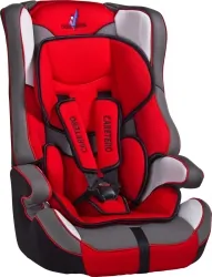 Fotelik samochodowy  Caretero VIVO czerwony 9-36 kg podstawka