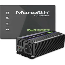 Przetwornica napięcia Qoltec Monolith 2000 MS Wave 12V/230V 1000W/2000W USB