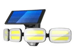 Lampa ścienna solarna LED LTC 40W z czujnikiem ruchu i zmierzchu