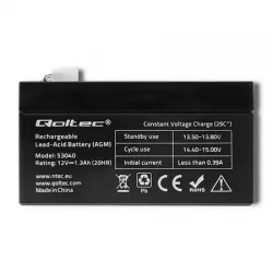 Akumulator AGM Qoltec 12V 1.3Ah HQ
