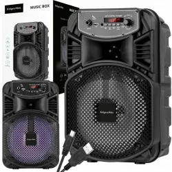 Przenośny głośnik podświetlany Bluetooth Kruger&amp;Matz Music Box TWS AUX USB