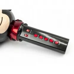 Mikrofon z głośnikiem bluetooth dla dzieci Forever Animal małpka - czarny - AMS-100
