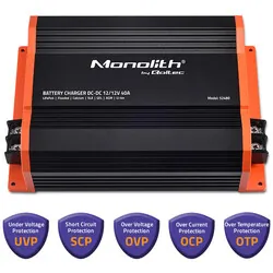 Ładowarka do akumulatorów LiFePO4 AGM Qoltec Monolith DC-DC 12V - 12V 40A 500W