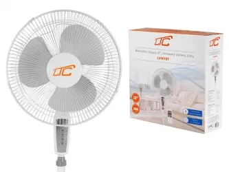 Wentylator stojący LTC duży wiatrak stojący 16'' 38W + pilot