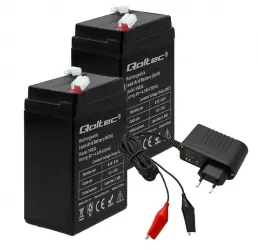 Akumulator AGM Qoltec 6V 4.5Ah HQ